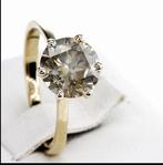Ring - 14 karaat Geel goud - 2.77ct. tw. Diamant - Diamond, Sieraden, Tassen en Uiterlijk, Ringen, Nieuw