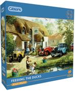 Kevin Walsh - Feeding the Ducks Puzzel (500 stukjes) |, Hobby en Vrije tijd, Denksport en Puzzels, Verzenden, Nieuw