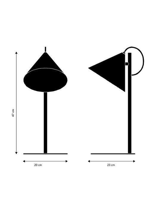 Frandsen - Benny Frandsen - Tafellamp - Benjamin - Metaal, Antiek en Kunst, Antiek | Lampen