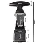 Dragon-Tools Motorkaphaak - zwart rubber, verzinkt staal..., Auto diversen, Aanhangwagen-onderdelen, Ophalen of Verzenden, Nieuw