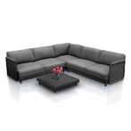 Tuinset / Loungeset - Port Royale - Antraciet, Tuin en Terras, Tuinsets en Loungesets, Verzenden, Nieuw