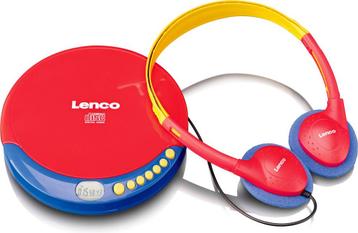 Lenco CD-021KIDS - Draagbare Discman voor Kinderen met Hoofd beschikbaar voor biedingen