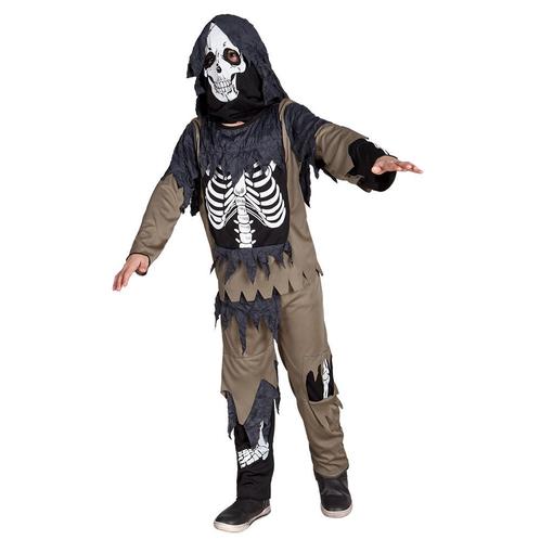 Halloween Skelet Kostuum Zombie Kind, Hobby en Vrije tijd, Feestartikelen, Nieuw, Verzenden