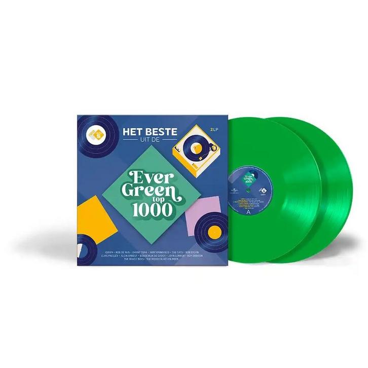 Het Beste Uit De Evergreen Top 1000 - Coloured Vinyl - 2LP, Cd's en Dvd's, Vinyl | Overige Vinyl, Ophalen of Verzenden