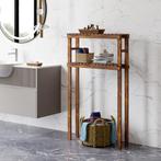 [en.casa] Ombouwkast wasmachine Kinnula toilet 120x70x20 cm, Huis en Inrichting, Verzenden, Nieuw
