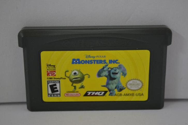 Monsters Inc. (GBA USA), Spelcomputers en Games, Games | Nintendo Game Boy, 1 speler, Zo goed als nieuw, Verzenden