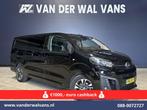 Opel Vivaro | 2.0 CDTI 150pk L3H1 Dubbele Cabine Euro6 Airco, Gebruikt, Euro 6, Zwart, Dealer onderhouden