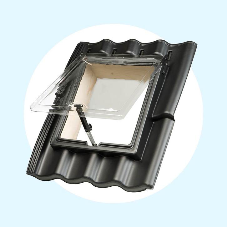 Ubbink PE Dakraam 4 pans Sneldek 380x440, Doe-het-zelf en Verbouw, Glas en Ramen, Dakraam, Nieuw, Verzenden