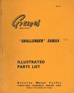 1967 - Greeves - Illustrated Parts List - 'Challenger' 36MX4, Motoren, Handleidingen en Instructieboekjes, Verzenden, Overige merken