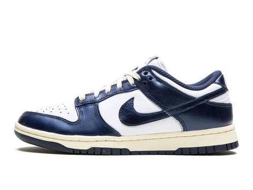 Nike Dunk Low Vintage PRM Navy - Maat 40 EU, Kleding | Heren, Schoenen, Ophalen of Verzenden