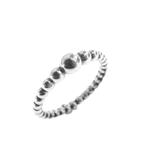 Pandora Signature ring; Zilver; Kralenketting, Sieraden, Tassen en Uiterlijk, Bedels, Pandora, Gebruikt, Verzenden