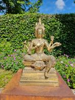 sculptuur, Brahma - 48 cm - Brons, Antiek en Kunst