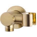 Wiesbaden Wandaansluitbocht met Kantelbare Handdouchehouder, Doe-het-zelf en Verbouw, Sanitair, Ophalen of Verzenden, Nieuw