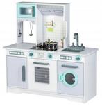 Kinderkeuken XL 96x37x97 cm - grijs met witte speelkeuken, Kinderen en Baby's, Speelgoed | Speelkeukens, Ophalen of Verzenden