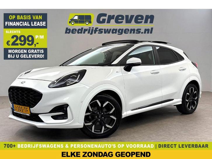 Ford Puma EcoBoost Hybrid ST-Line X | Pano | b&amp;o |, Auto's, Ford, Te koop, Handgeschakeld, Financial lease, Hybride Elektrisch/Benzine