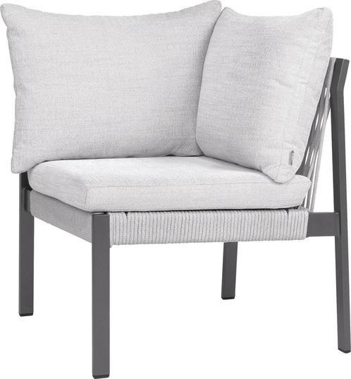 Stern Tammo hoekstuk aluminium antraciet/Koord Stone incl., Tuin en Terras, Tuinmeubel-accessoires, Ophalen of Verzenden