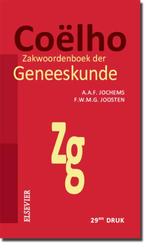 Coelho Zakwoordenboek van de Geneeskunde 9789062287550, Zo goed als nieuw