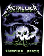 Metallica - Creeping Death - Backpatch officiële merchandise, Verzamelen, Muziek, Artiesten en Beroemdheden, Nieuw, Ophalen of Verzenden