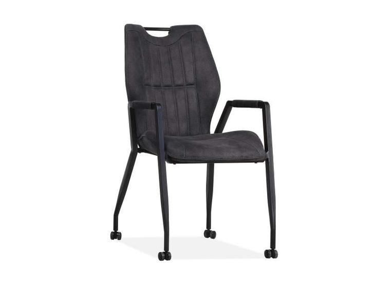 Eetkamerstoel Olympic - eetkamerstoelen - Antraciet, Huis en Inrichting, Stoelen, Grijs, Nieuw, Overige materialen