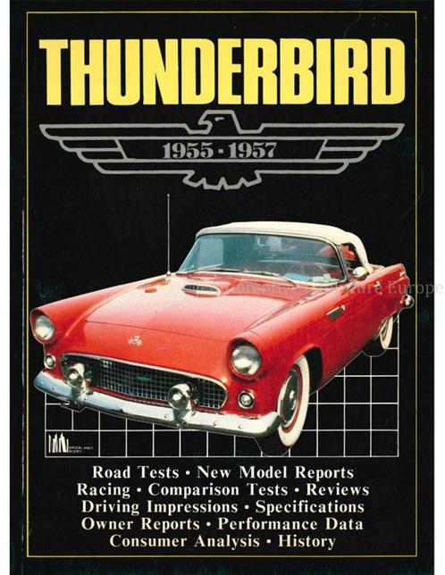THUNDERBIRD 1955 - 1957 (BROOKLANDS), Boeken, Auto's | Boeken, Ford