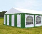 Premium Partytent PVC 3x4x2 mtr in Wit-Groen (3x4 meter), Verzenden, Nieuw, 2 meter of meer, Partytent
