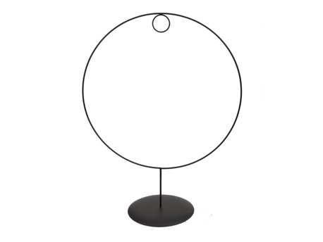 Metalen frame ring op voet ø 30 x 41 cm voor bloemschikken, Huis en Inrichting, Woonaccessoires | Kunstplanten en Kunstbloemen