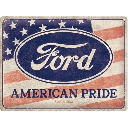 Ford American pride reclamebord, Verzamelen, Merken en Reclamevoorwerpen, Nieuw, Ophalen of Verzenden