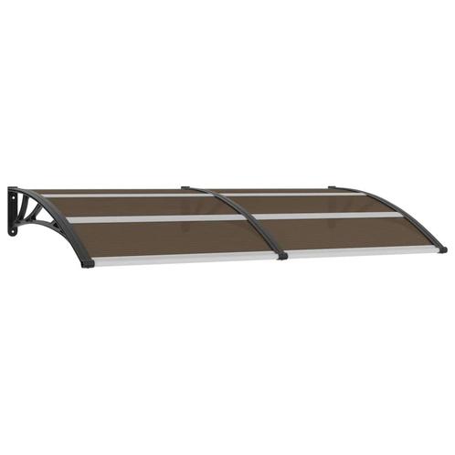 vidaXL Deurluifel 200x100 cm PC zwart, Tuin en Terras, Zonneschermen, Nieuw, Verzenden