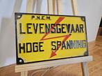 Aluminium bord Levensgevaar hoge spanning - Plaquette -