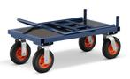 Plateauwagen - transportwagen - 90x50x42cm - HIGHER - max..., Doe-het-zelf en Verbouw, Transportwagens, Ophalen of Verzenden, Nieuw