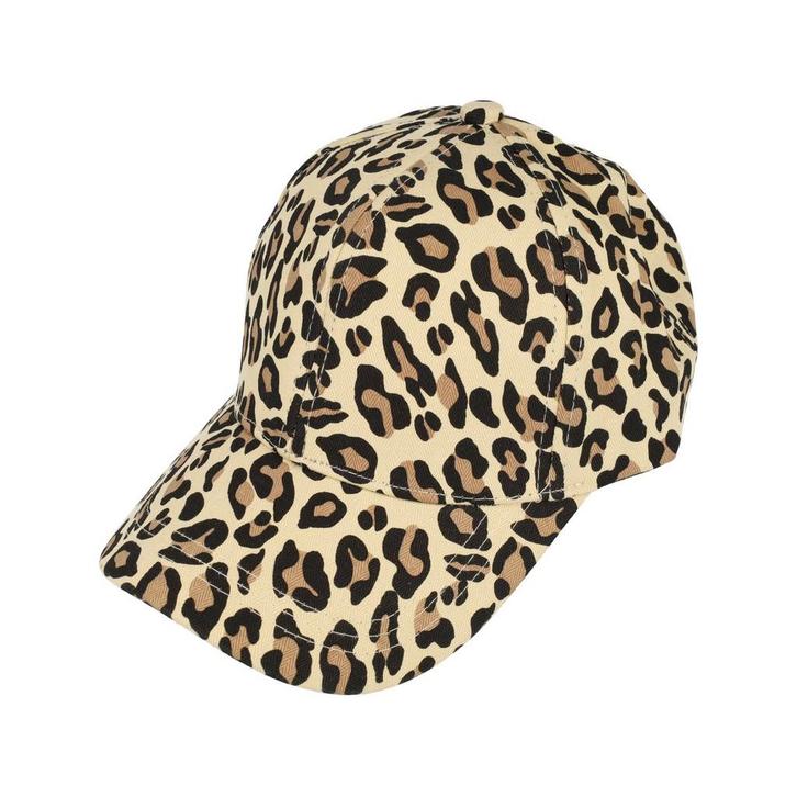 Cap Pet - Verstelbaar - Panterprint - One Size – Zwart Bruin, Kleding | Dames, Hoeden en Petten