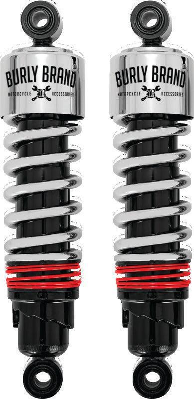 Burly Brand XL Slammer Shocks - Chrome - B28-1206, Auto-onderdelen, Ophanging en Onderstel, Ophalen of Verzenden