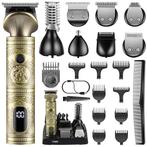 Baard, Haar en Grooming Trimmer - LED Display - 6 in 1 -, Verzenden, Nieuw