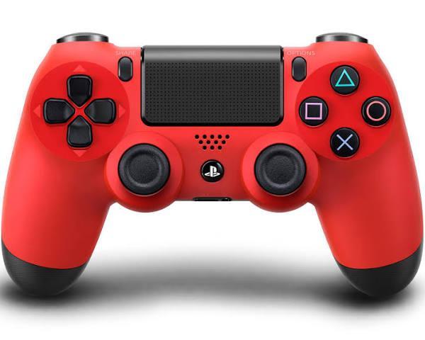 Playstation 4 / PS4 Controller DualShock 4 Rood, Spelcomputers en Games, Spelcomputers | Sony PlayStation 4, Zo goed als nieuw