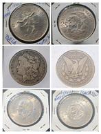 Verenigde Staten. Morgan Dollar 1891, together with 2x Large