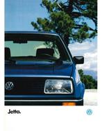 1987 VOLKSWAGEN JETTA BROCHURE FRANS, Boeken, Auto's | Folders en Tijdschriften, Nieuw, Volkswagen, Author