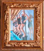Michael Joseph - Pool ladies in goggles before stripping