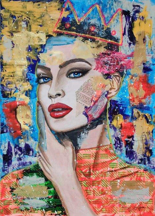 Margot Laffon - Urban Majesty- Original painting, Antiek en Kunst, Kunst | Designobjecten