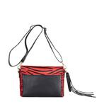 Crossbodytas  Legend Dames ZEBRA/CHEETAH RED, Sieraden, Tassen en Uiterlijk, Tassen | Schoudertassen, Verzenden, Nieuw