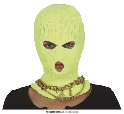 Skimuts Bivak Neon Geel, Kleding | Dames, Carnavalskleding en Feestkleding, Nieuw, Ophalen of Verzenden
