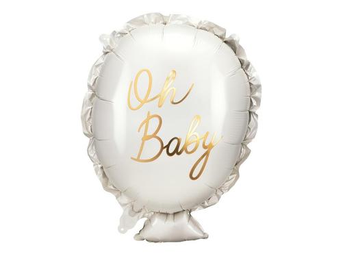 Helium Ballon Oh Baby Leeg 53cm, Hobby en Vrije tijd, Feestartikelen, Nieuw, Verzenden
