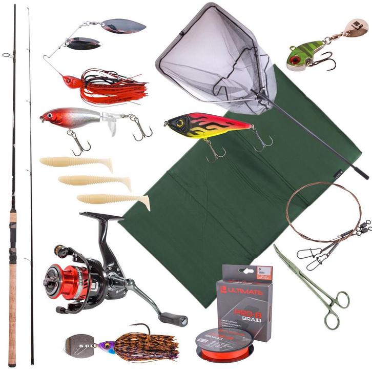 Ultimate Predator Allround Set Complete 2.40m (10-30g), Watersport en Boten, Hengelsport | Algemeen, Nieuw, Verzenden