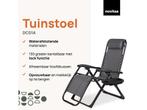 Novitaa NOVDC01A - Opvouwbare Ligstoel - Verstelbaar 30°-90°, Caravans en Kamperen, Kampeermeubelen, Verzenden, Nieuw