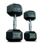 Hexa dumbbell 15 kg, Sport en Fitness, Verzenden, Nieuw