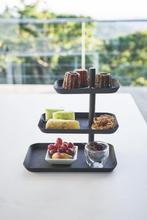 Yamazaki Etagere 3-laags - Tower - Zwart, Ophalen of Verzenden, Nieuw