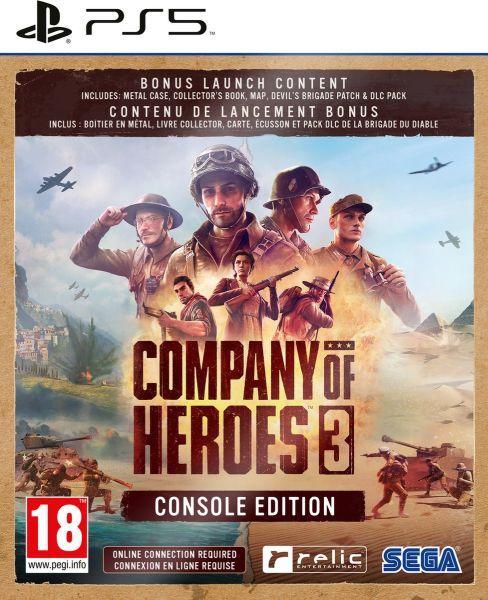 Company of Heroes 3-Steelbook Launch Edition (PlayStation 5), Spelcomputers en Games, Games | Sony PlayStation 5, Nieuw, Ophalen of Verzenden