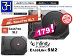 JBL BassPro SL2 underseat subwoofer van Infinity NU €179!, Ophalen of Verzenden, Nieuw