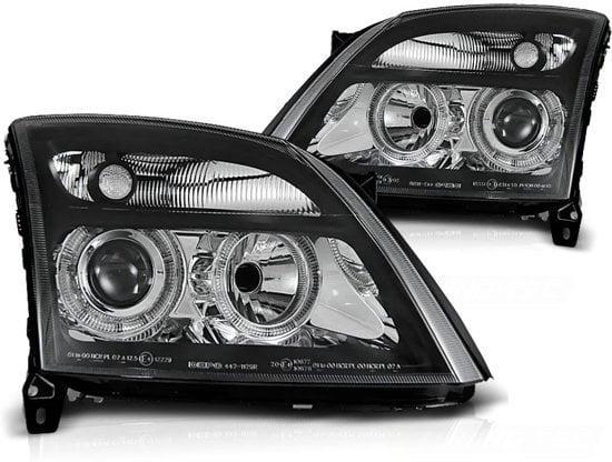 Koplampen dual halo rims OPEL VECTRA C 04 02-08 05 ANGEL..., Auto-onderdelen, Verlichting, Nieuw, Ophalen of Verzenden