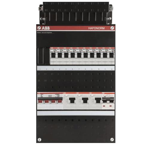 ABB busboard groepenkast 3 fase 10 groepen + aardlekautomaat, Doe-het-zelf en Verbouw, Elektra en Kabels, Ophalen of Verzenden