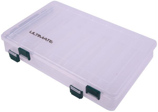 Ultimate Double Tacklebox 18,5x27,5x5cm, Watersport en Boten, Hengelsport | Algemeen, Overige typen, Nieuw, Verzenden